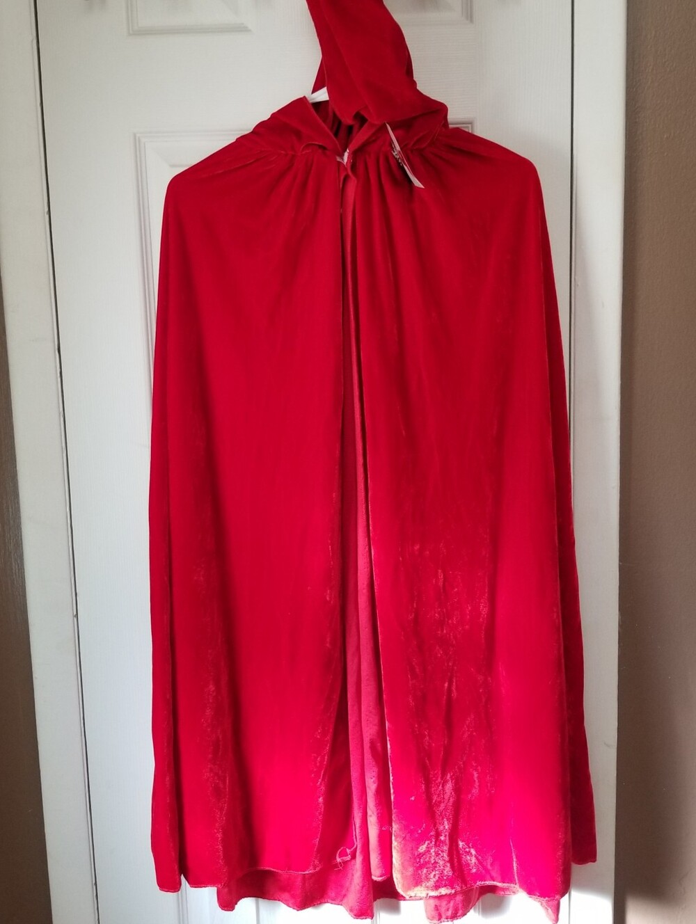 ❗Adult Red Velvet Little Red Riding Hood Hooded Cape❗